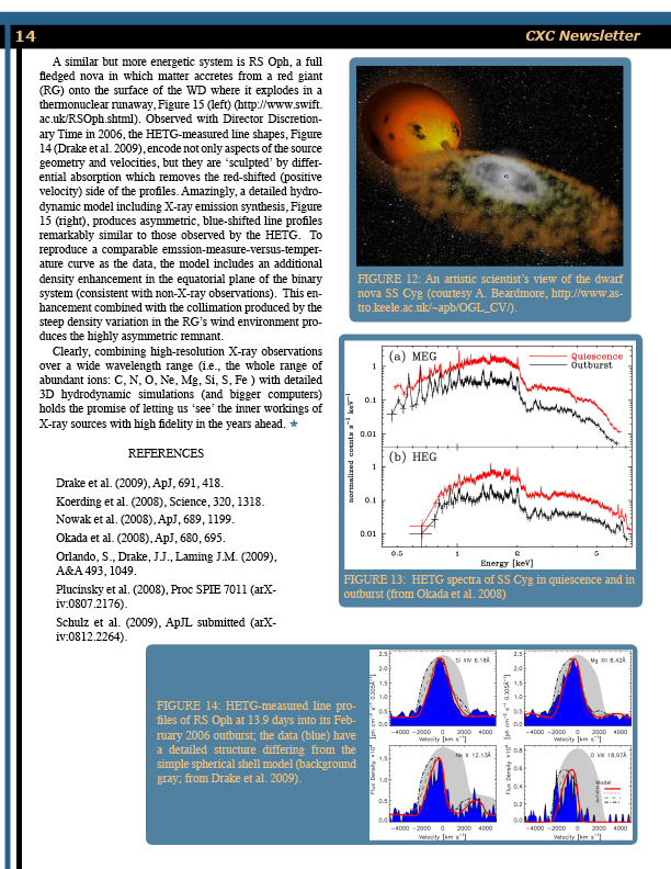 Page 14 of the Chandra Newsletter, issue 16, for text-only, please refer to http://cxc.harvard.edu/newsletters/news_16/newsletter16.html