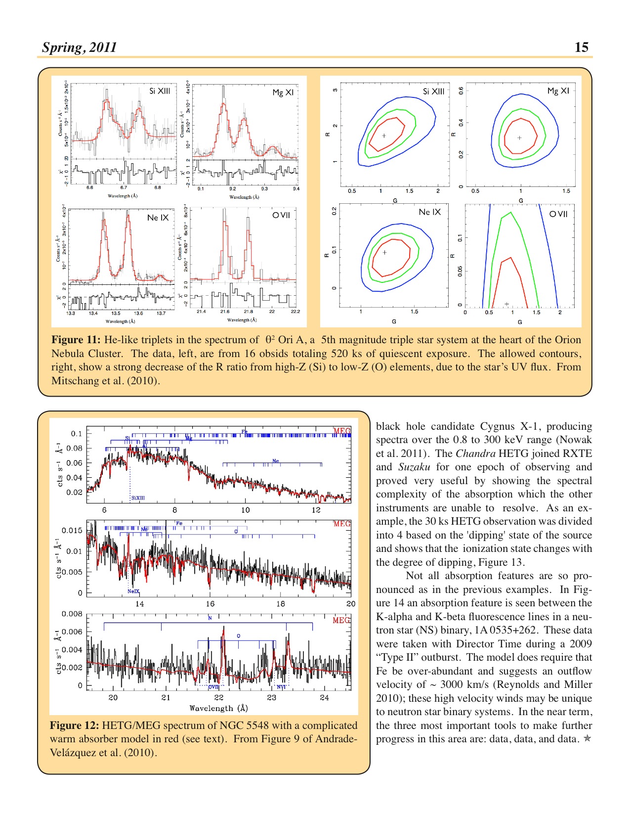 Page 15 of the Chandra Newsletter, issue 18.