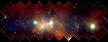 X-Ray Mosaic Of Galactic Center