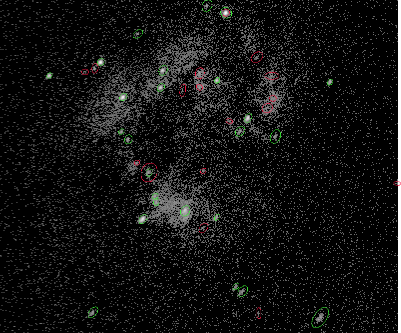 [Image 2: Detected point sources]