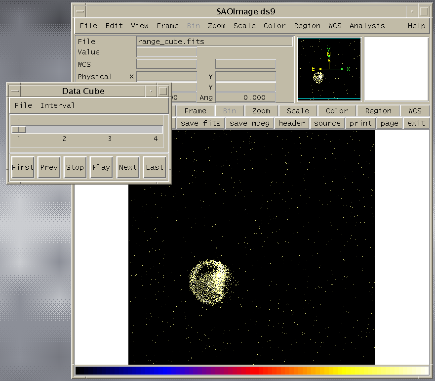 [Image 2: Time-filtered data cube]