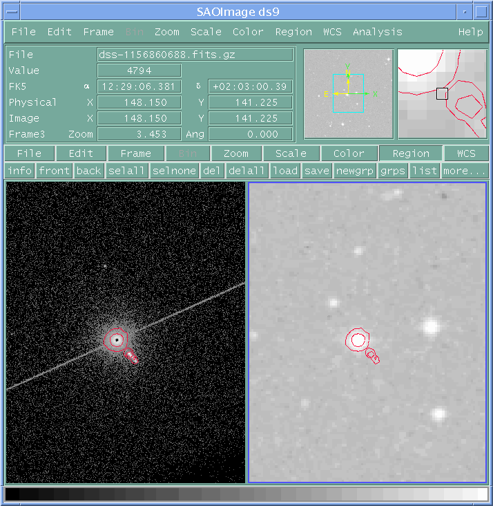 [Image 5: X-ray and optical images with contours]