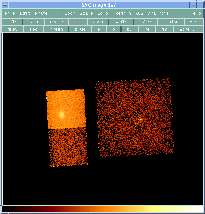 [Image 4: Multiple chip, single observation fluxed image]