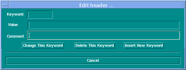 [Image 16: Editing header keywords]