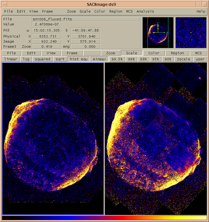 [Image 5: Comparing exposure-corrected images with and without S3 chip]