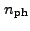 $ n_{\rm ph}$