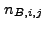 $ n_{B,i,j}$