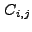 $ C_{i,j}$