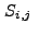 $\displaystyle S_{i,j}~$