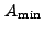 $\displaystyle A_{\rm min}$