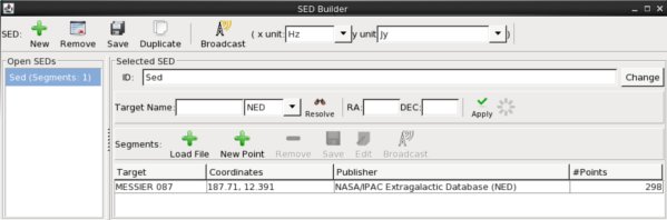 SED Builder screenshot