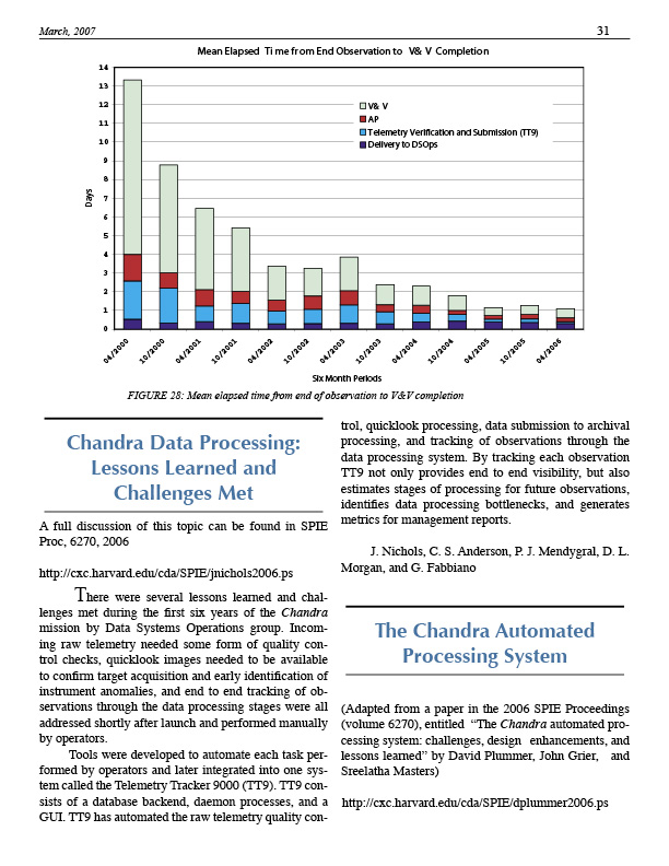 Page 31 of the Chandra Newsletter, issue 14, for text-only, please refer to ...