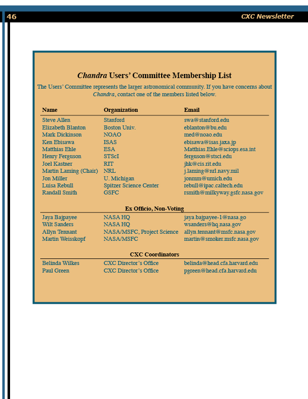 Page 46 of the Chandra Newsletter, issue 16, for text-only, please refer to http://cxc.harvard.edu/newsletters/news_16/newsletter16.html