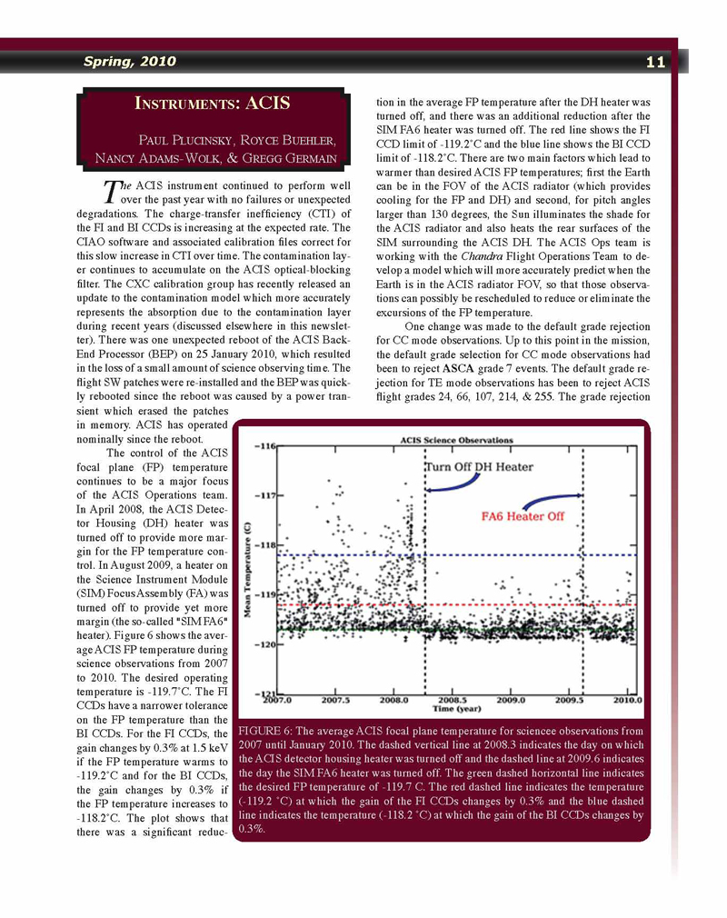 Page 11 of the Chandra Newsletter, issue 17, for text-only, please refer to http://cxc.harvard.edu/newsletters/news_17/newsletter17.html