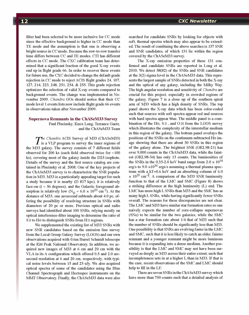 Page 12 of the Chandra Newsletter, issue 17, for text-only, please refer to http://cxc.harvard.edu/newsletters/news_17/newsletter17.html