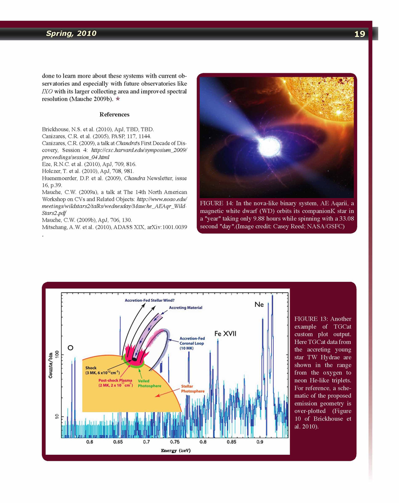 Page 19 of the Chandra Newsletter, issue 17, for text-only, please refer to http://cxc.harvard.edu/newsletters/news_17/newsletter17.html