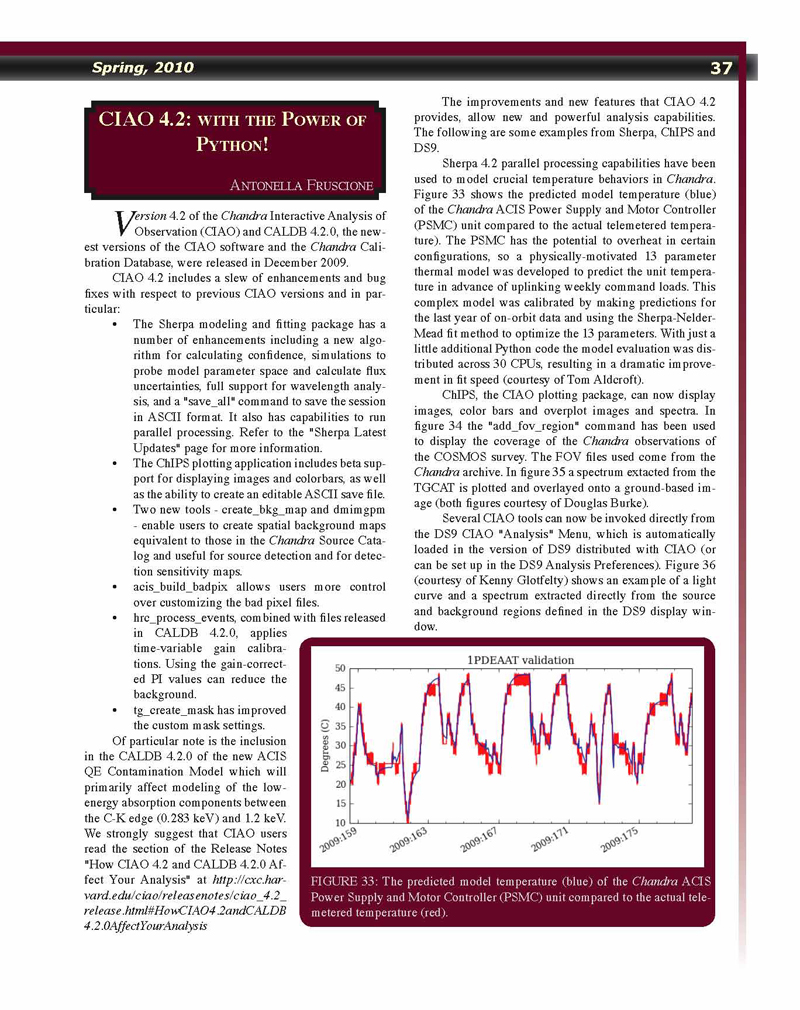 Page 37 of the Chandra Newsletter, issue 17, for text-only, please refer to http://cxc.harvard.edu/newsletters/news_17/newsletter17.html