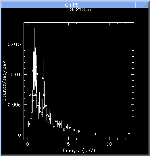 [Image 1: Plot of source spectrum]